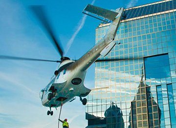 Helicopter Sign Placement in Allentown