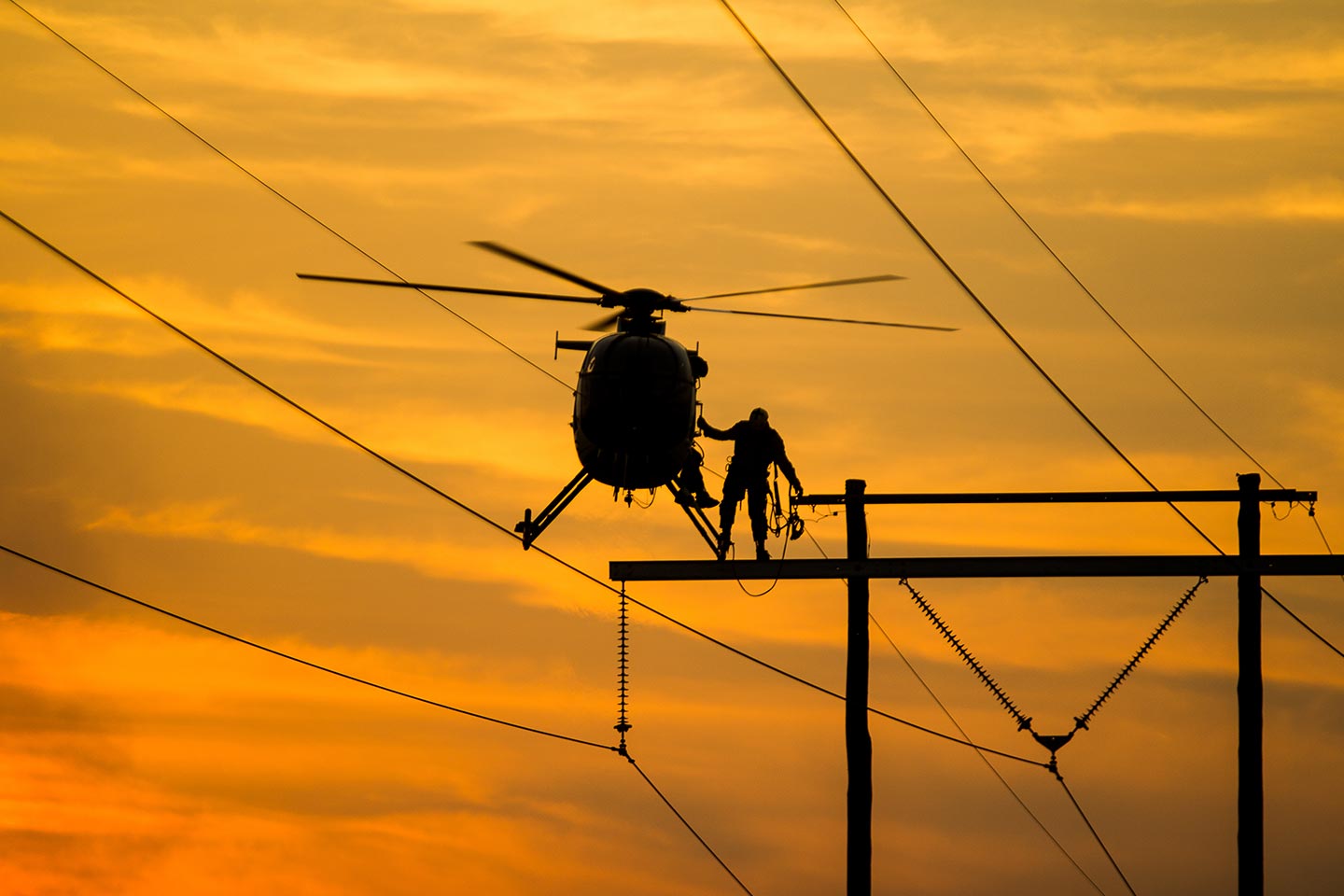 Allentown Transmission Line Helicopter Services